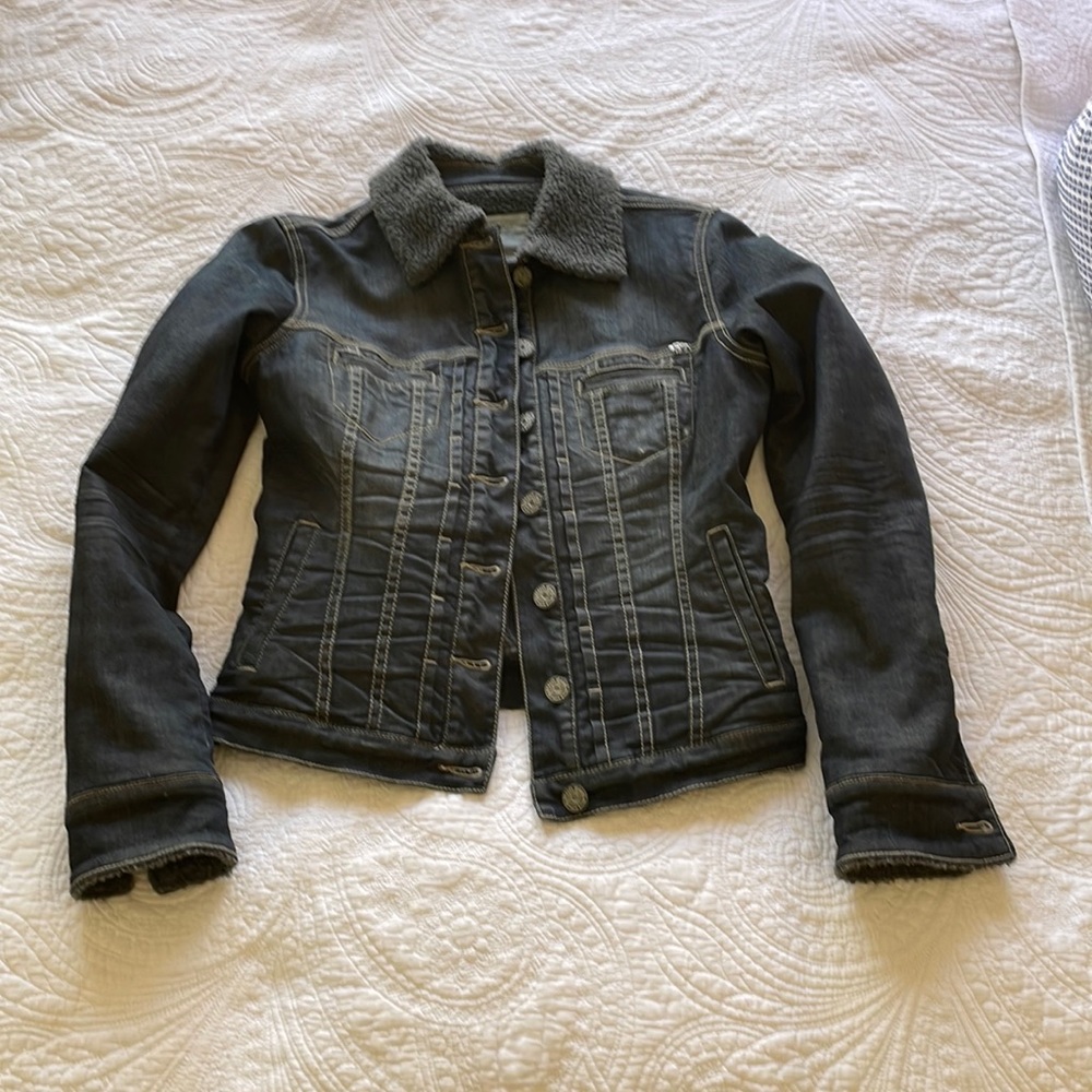 Buffalo David Bitton Denim Jacket Shearling